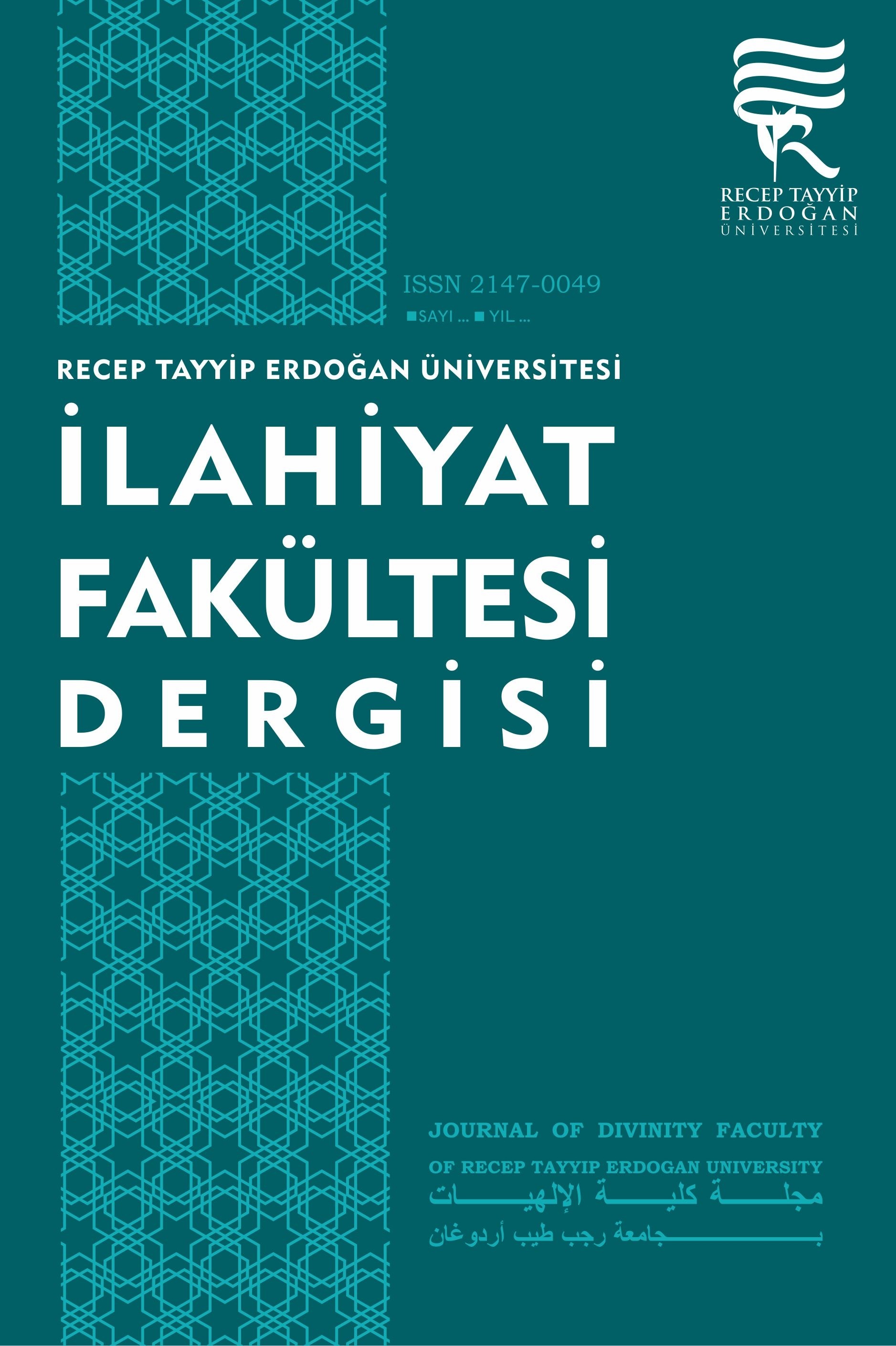 Journal of Divinity Faculty of Recep Tayyip Erdogan University