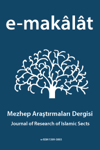 e-Makalat Mezhep Araştırmaları Dergisi